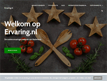 Tablet Screenshot of ervaring.nl